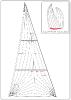Tri-radial Racing sail with hanks Clipper Voiles