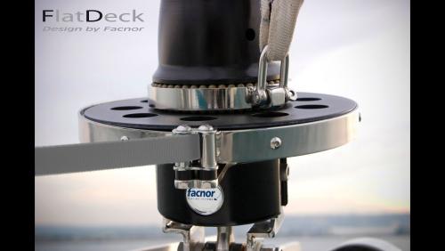 Enrouleur FACNOR Flat Deck FD 230 pour étai de 10 mm